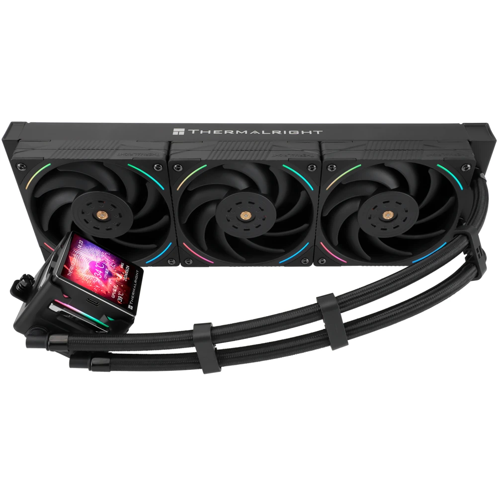 ..... СЖО Thermalright Elite Vision 360 ARGB Black (0444) Б/У - E-VISION-360-BL-ARGB - фото 5