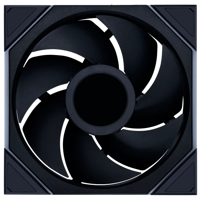..... Вентилятор для корпуса Lian Li UNI Fan TL Wireless LCD 140 Black (1391), Б/У - G99.14TLLCD1W1B.R0