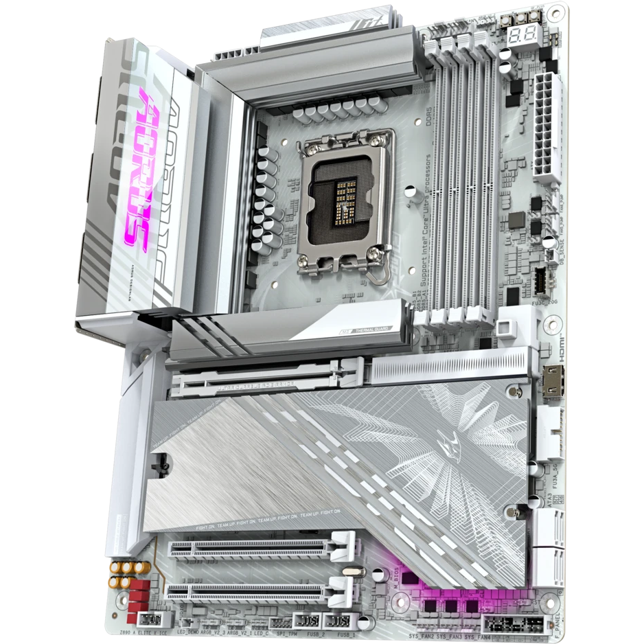..... Материнская плата Gigabyte Z890 AORUS ELITE X ICE (2563) Б/У - фото 3