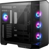 ..... Корпус MSI MAG Pano 100R PZ Black (0124) Б/У, трещина на верхней части, скол стекла в углу (306-7G26R21-HH9)