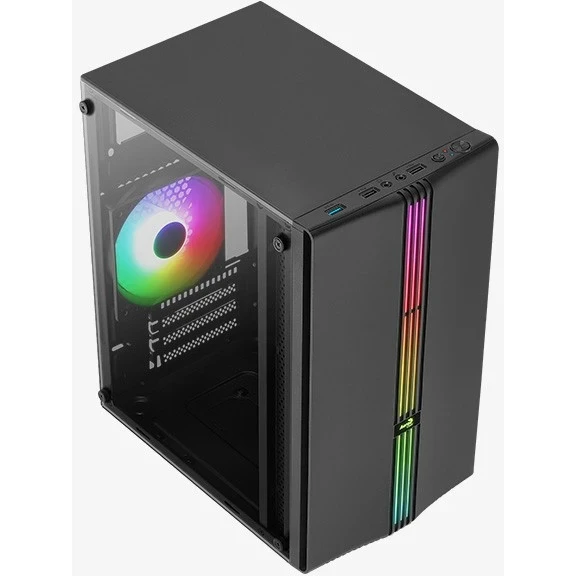 ..... Корпус AeroCool EVO Mini Black, царапина на лицевой панели - EN72352 - фото 2