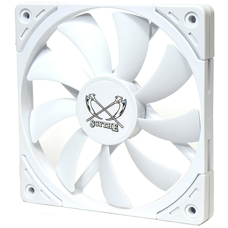Вентилятор для корпуса Scythe Kaze Flex II 120 Slim White PWM (KFS1215FD18W-P)