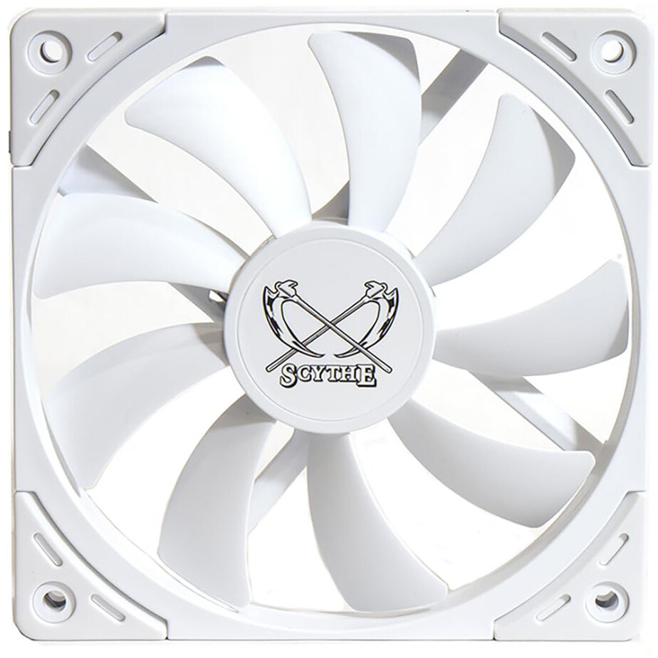 Вентилятор для корпуса Scythe Kaze Flex II 120 Slim White PWM (KFS1215FD18W-P) - фото 2