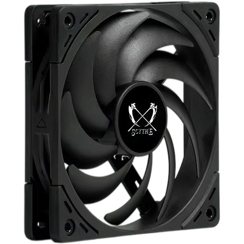 Вентилятор для корпуса Scythe Wonder Snail 120 PWM (WS1225FD24-P) - фото 4