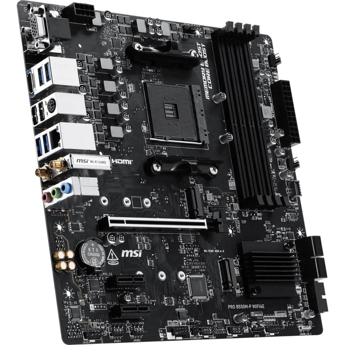 Материнская плата MSI PRO B550M-P WIFI6E - фото 3
