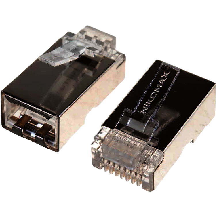 Коннектор RJ-45 NIKOMAX NMC-RJ88RZ50SD1-BK-100, 100 шт.