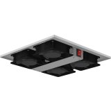 Вентиляторный модуль NETLAN EC-FAN4-GY