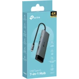 Док-станция TP-Link USB Type-C 7-in-1 Hub (UH7021C)