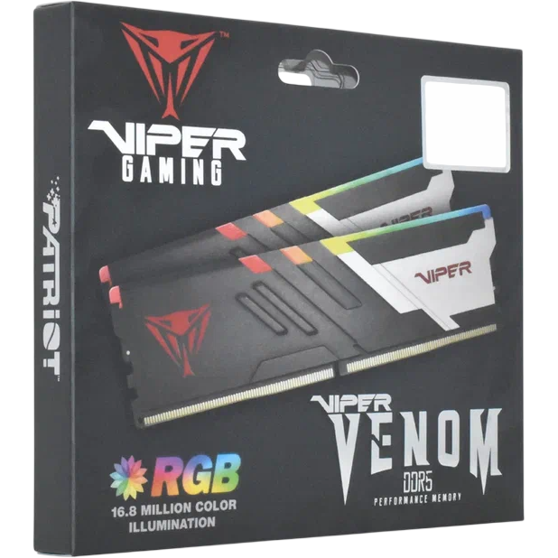 Оперативная память 16GB DDR5 6000MHz Patriot Viper Venom RGB (PVVR516G60C30) - фото 8