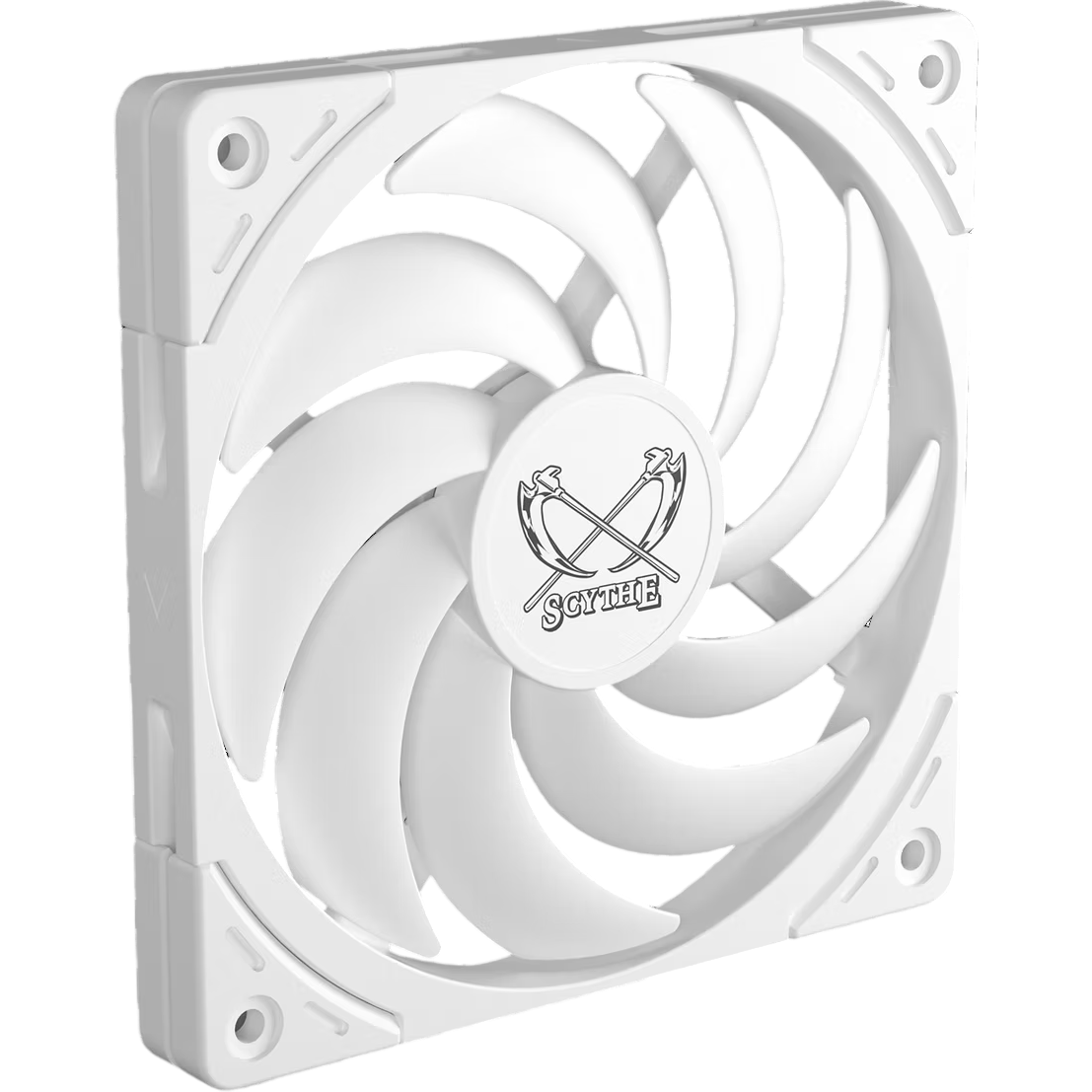 Вентилятор для корпуса Scythe Wonder Tornado 120 Slim White PWM (WT1215FD20W-P) - фото 2