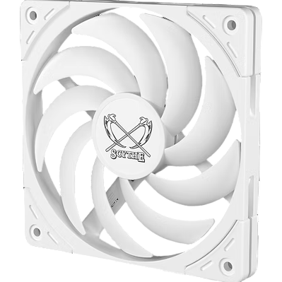 Вентилятор для корпуса Scythe Wonder Tornado 120 Slim White PWM (WT1215FD20W-P) - фото 3