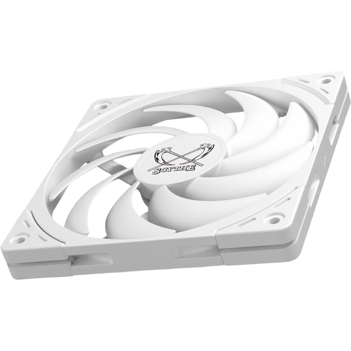 Вентилятор для корпуса Scythe Wonder Tornado 120 Slim White PWM (WT1215FD20W-P) - фото 4