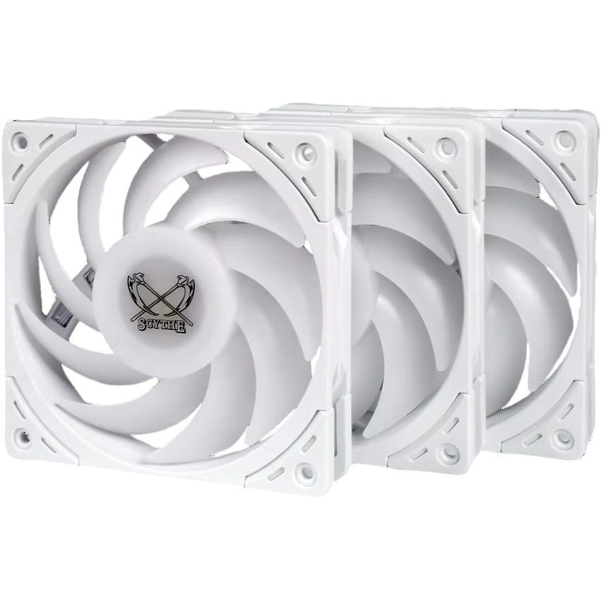 Вентилятор для корпуса Scythe Wonder Tornado 120 White ARGB PWM (WT1225FD25WARX3-P) - фото 6