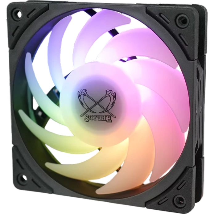Вентилятор для корпуса Scythe Wonder Tornado 120 White PWM (WT1225FD25AR-P) - фото 2