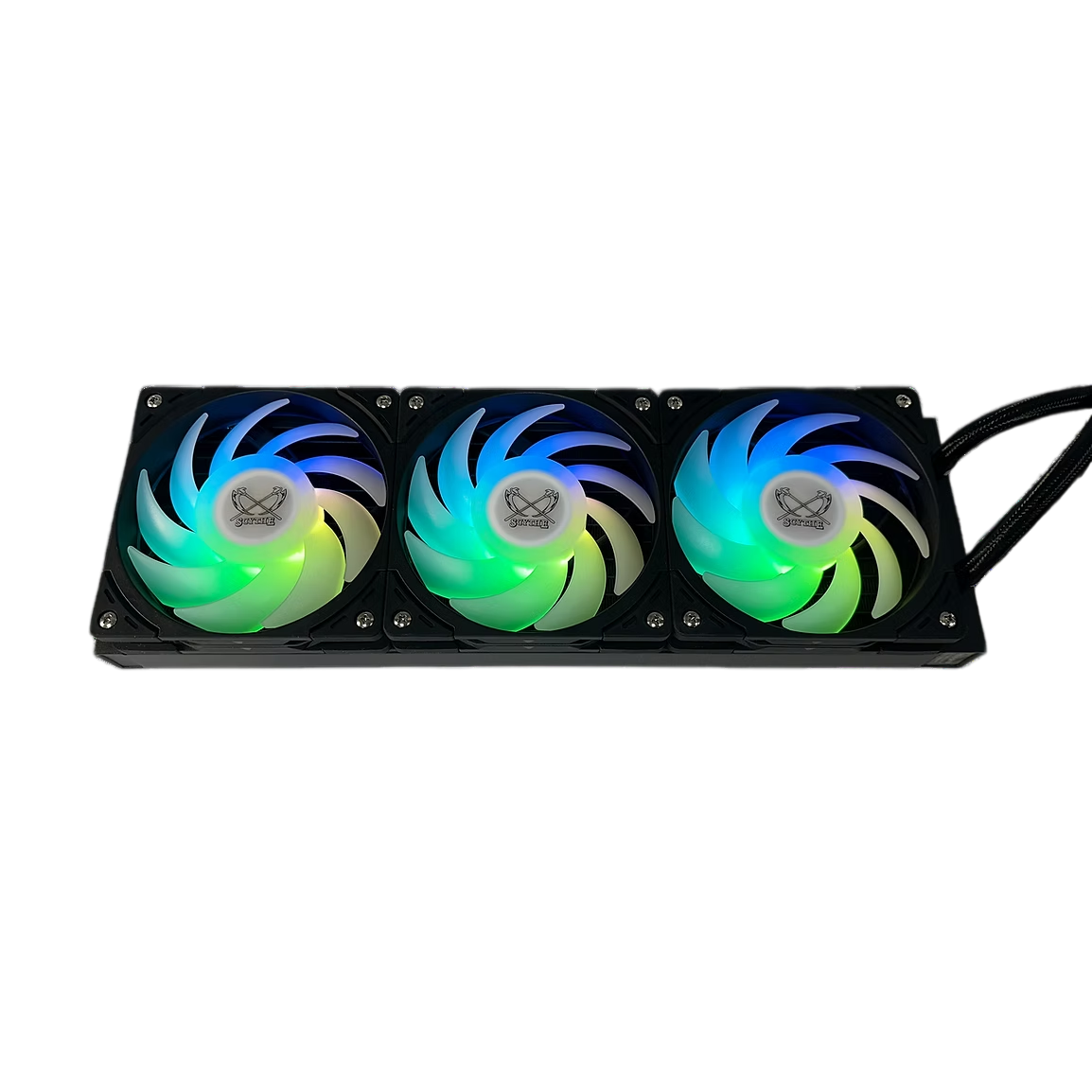 Вентилятор для корпуса Scythe Wonder Tornado 120 White PWM (WT1225FD25AR-P) - фото 5
