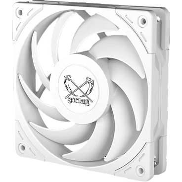 Вентилятор для корпуса Scythe Wonder Tornado 120 White PWM (WT1225FD25W-P) - фото 2