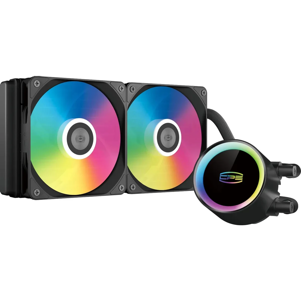 Система жидкостного охлаждения PCcooler DA240 Max ARGB Black - DA240 MAX ARGB BK