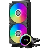 Система жидкостного охлаждения PCcooler DA240 Max ARGB Black (DA240 MAX ARGB BK)