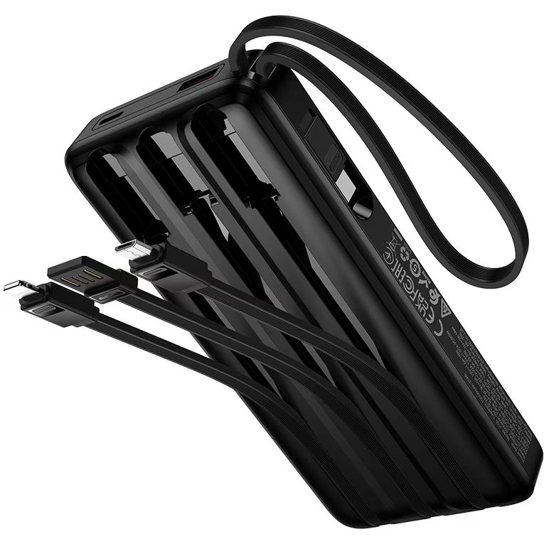 Внешний аккумулятор HOCO J156 Founder Black - 6942007662277 - фото 4