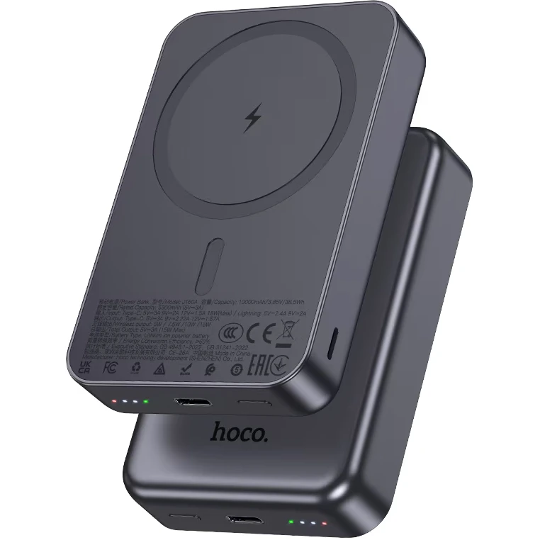 Внешний аккумулятор HOCO J160A Original Grey - 6942007664097