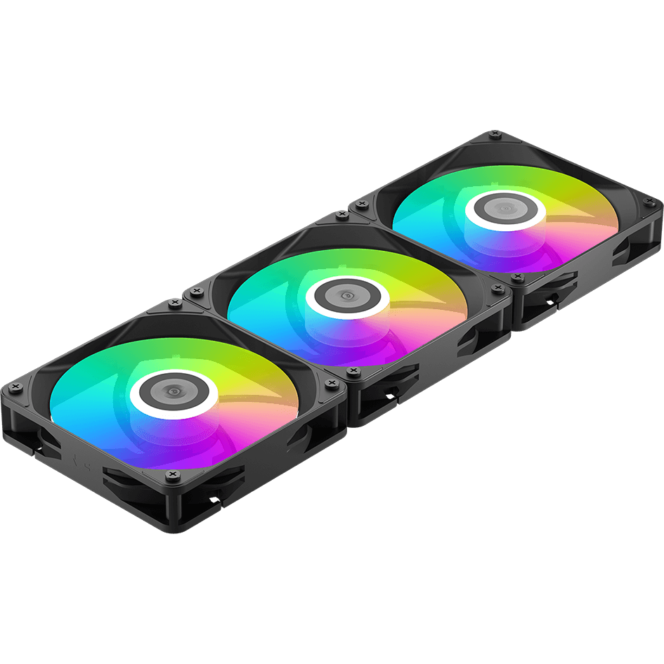 Система жидкостного охлаждения PCcooler DA360 V2 ARGB Black - DA360V2-BKAWXX-GL - фото 4