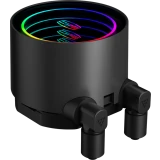 Система жидкостного охлаждения PCcooler DA360 V2 ARGB Black (DA360V2-BKAWXX-GL)