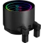 Система жидкостного охлаждения PCcooler DA360 V2 ARGB Black - DA360V2-BKAWXX-GL - фото 5