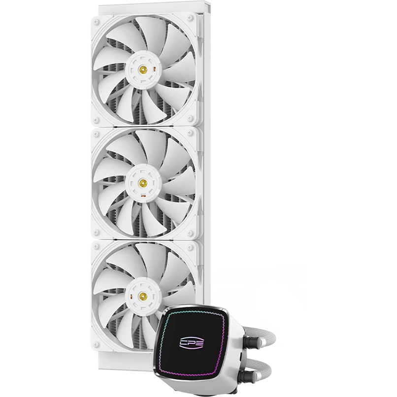 Система жидкостного охлаждения PCcooler DE360 White - D5-Q360WWHNXX-GL