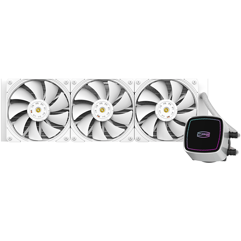Система жидкостного охлаждения PCcooler DE360 White - D5-Q360WWHNXX-GL - фото 2