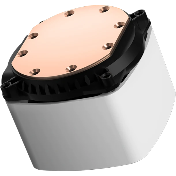 Система жидкостного охлаждения PCcooler DE360 White - D5-Q360WWHNXX-GL - фото 4
