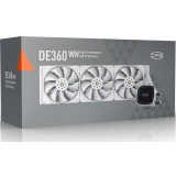 Система жидкостного охлаждения PCcooler DE360 White (D5-Q360WWHNXX-GL)