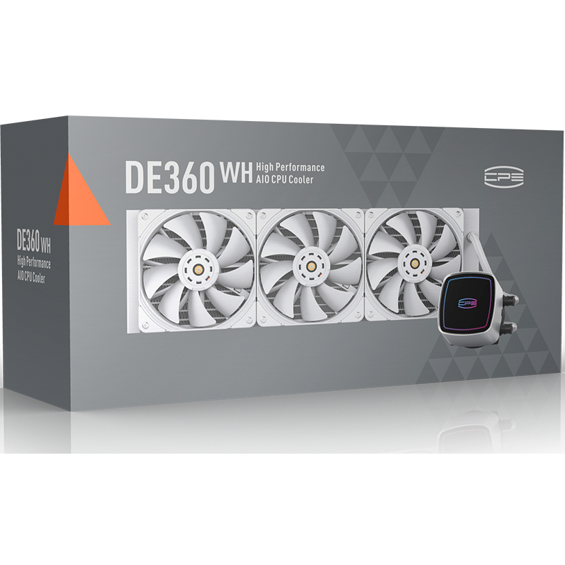 Система жидкостного охлаждения PCcooler DE360 White - D5-Q360WWHNXX-GL - фото 5