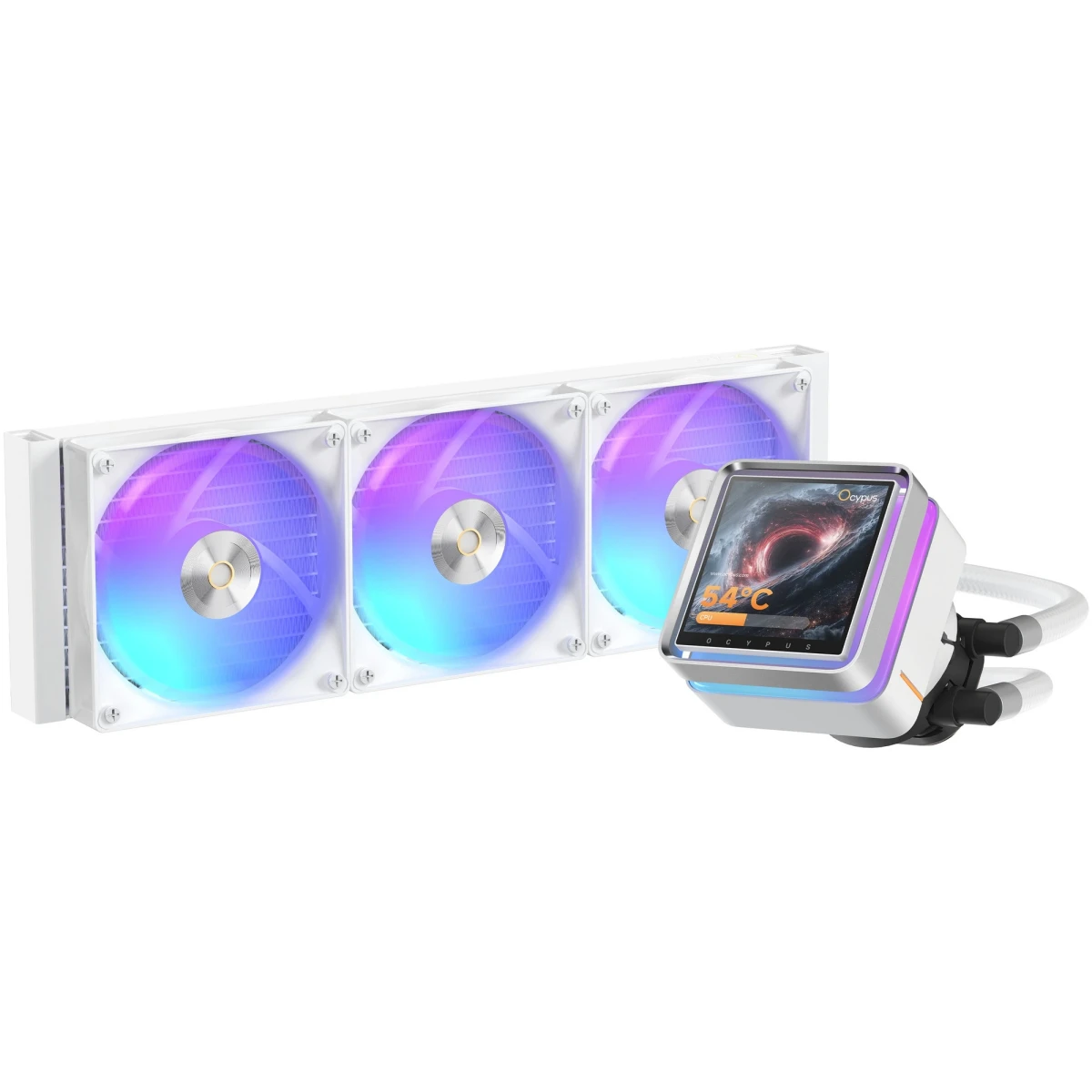 Система жидкостного охлаждения Ocypus Sigma L36 EX ARGB WH - Sigma-L36-WH3AAWLN00E-GL