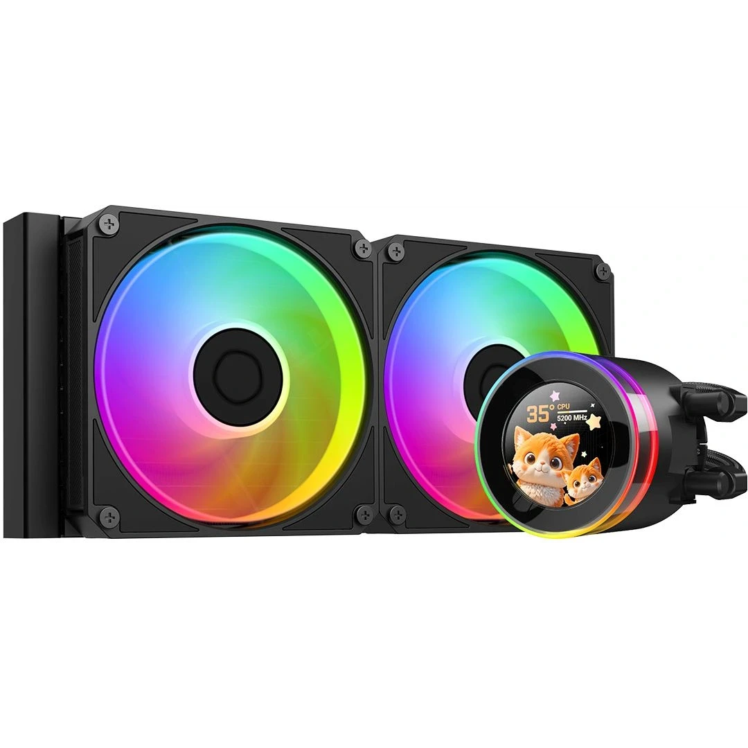 Система жидкостного охлаждения ID-COOLING SL240 V2 BLACK