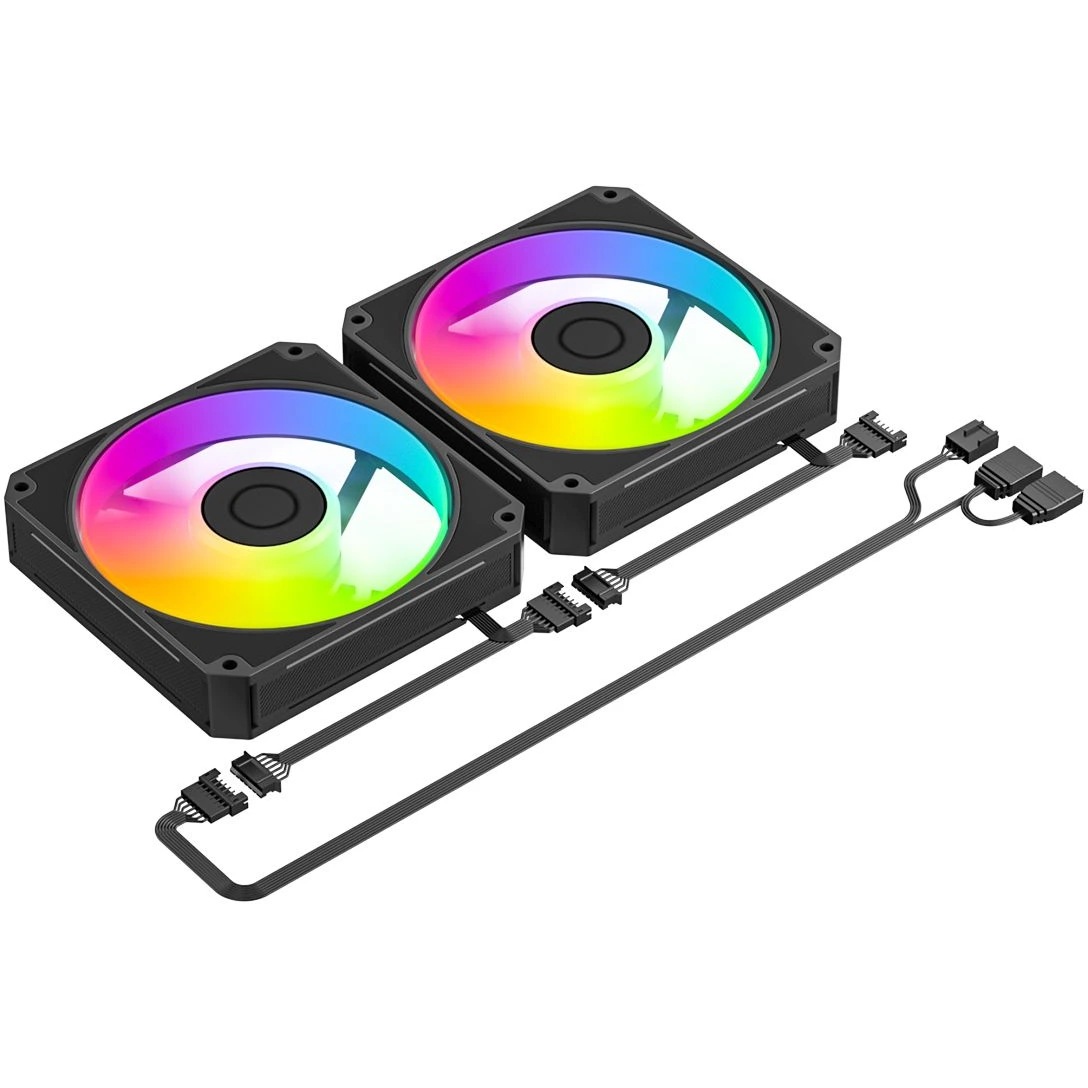 Система жидкостного охлаждения ID-COOLING SL240 V2 BLACK - фото 7