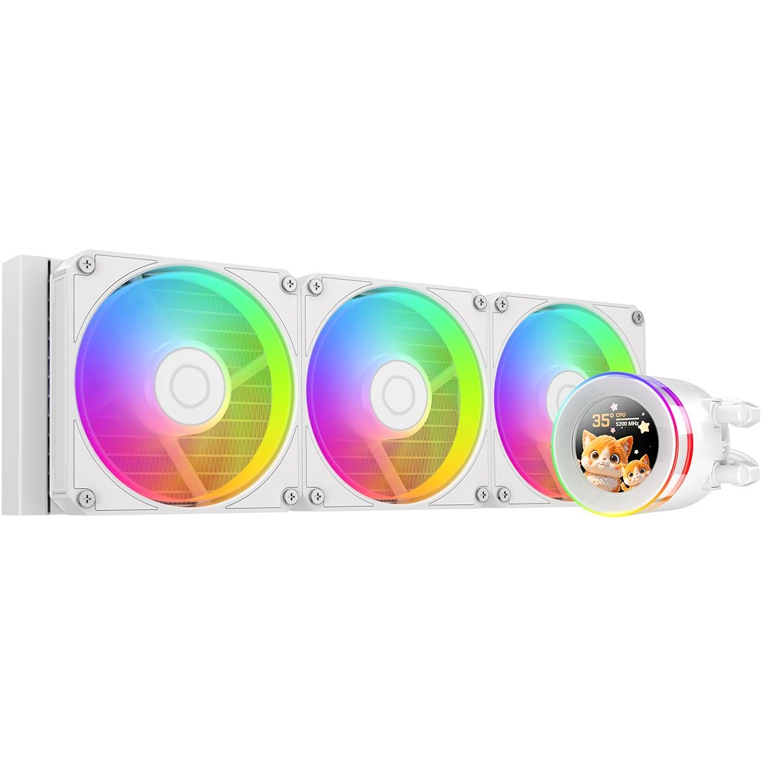 Система жидкостного охлаждения ID-COOLING SL360 V2 WHITE