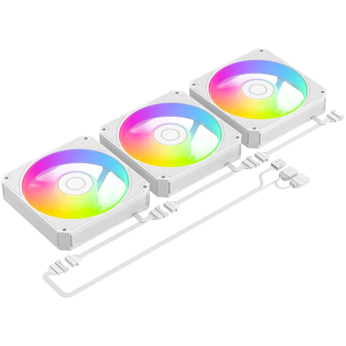 Система жидкостного охлаждения ID-COOLING SL360 V2 WHITE - фото 5