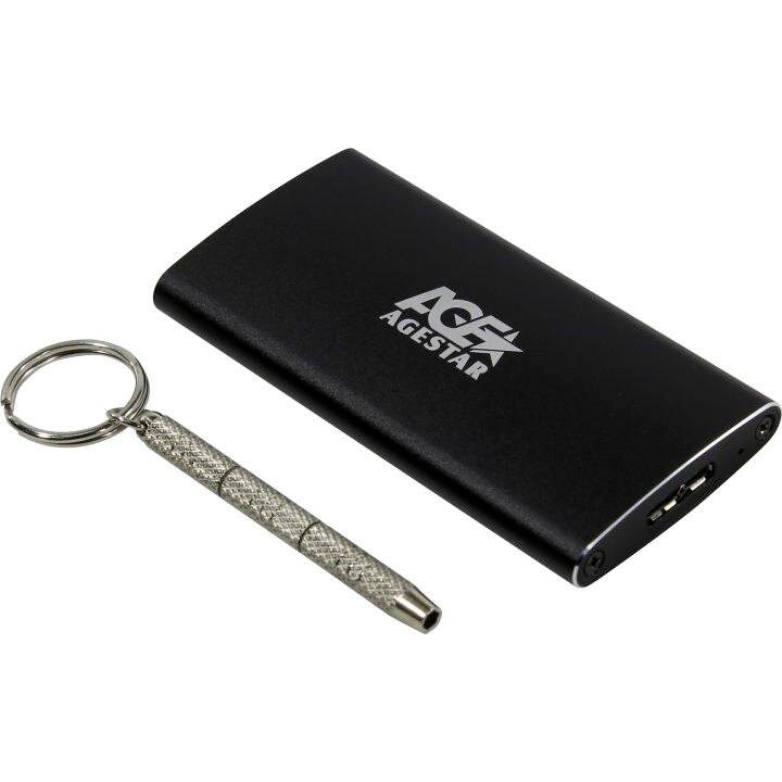 Внешний корпус для SSD mSATA AgeStar 3UBMS2