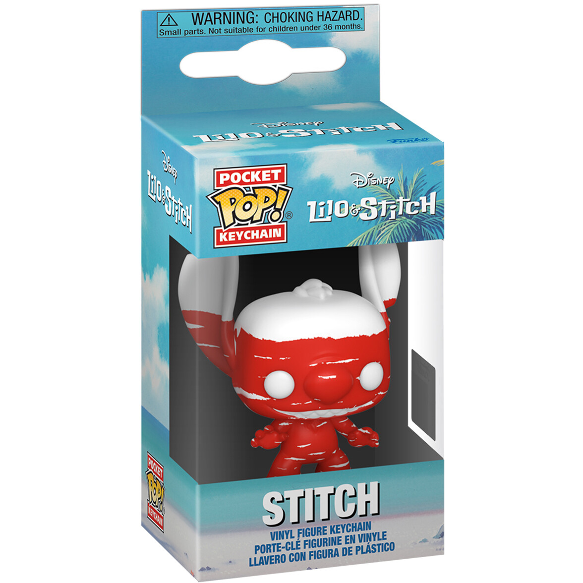 Брелок Funko Pocket POP! Disney Lilo & Stitch Stitch with mood chart (Deco) - 91906 - фото 2