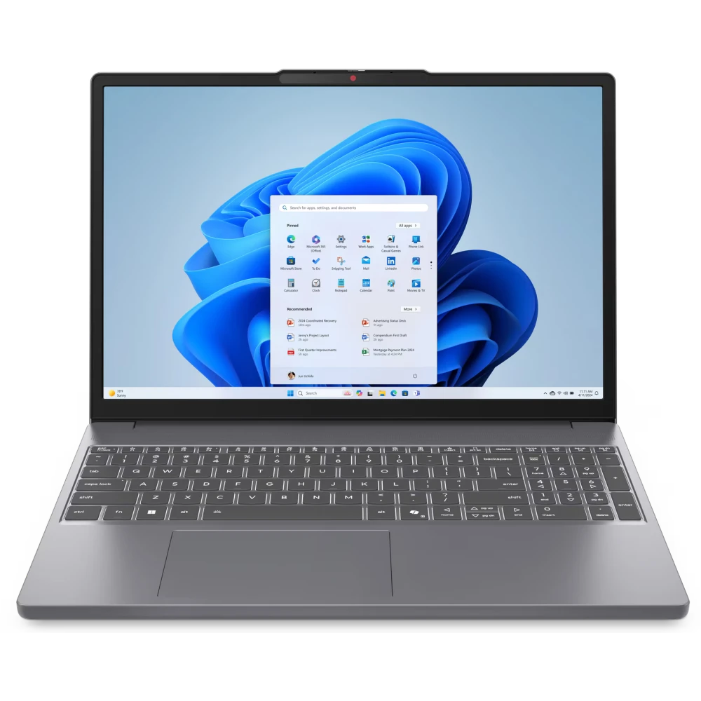 Ноутбук Lenovo IdeaPad Slim 3 15IRH10 Luna Grey (83K100MLLK)