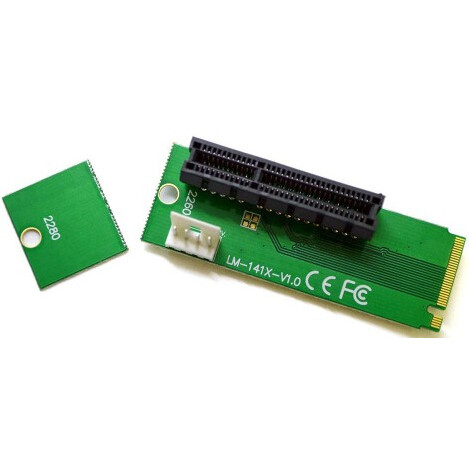 Переходник M.2 - PCI-E KS-IS KS-322 - фото 2