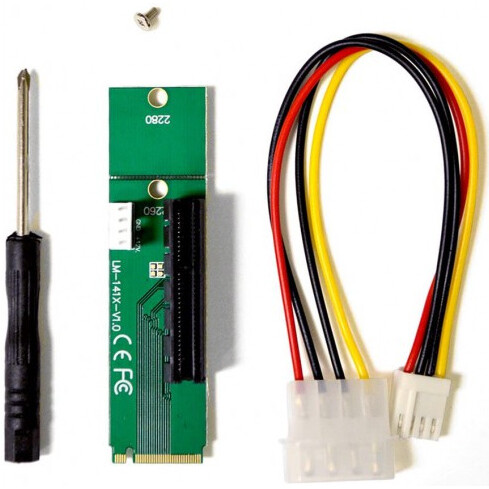 Переходник M.2 - PCI-E KS-IS KS-322 - фото 3