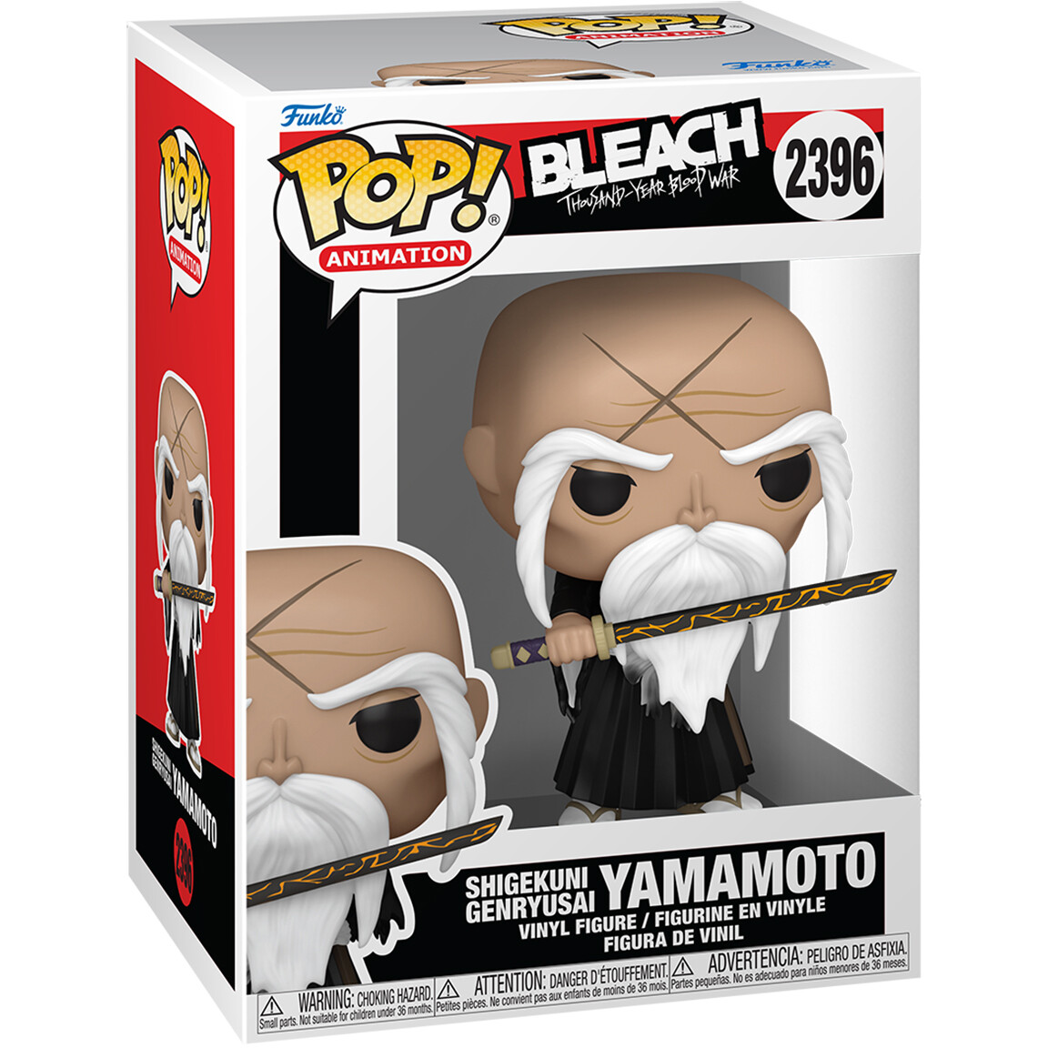 Фигурка Funko POP! Animation Bleach TYBW Genryusai Shigekuni Yamamoto - 80357 - фото 2