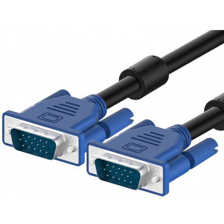 Кабель VGA (M) - VGA (M), 1.8м, KS-IS KS-456-1.8