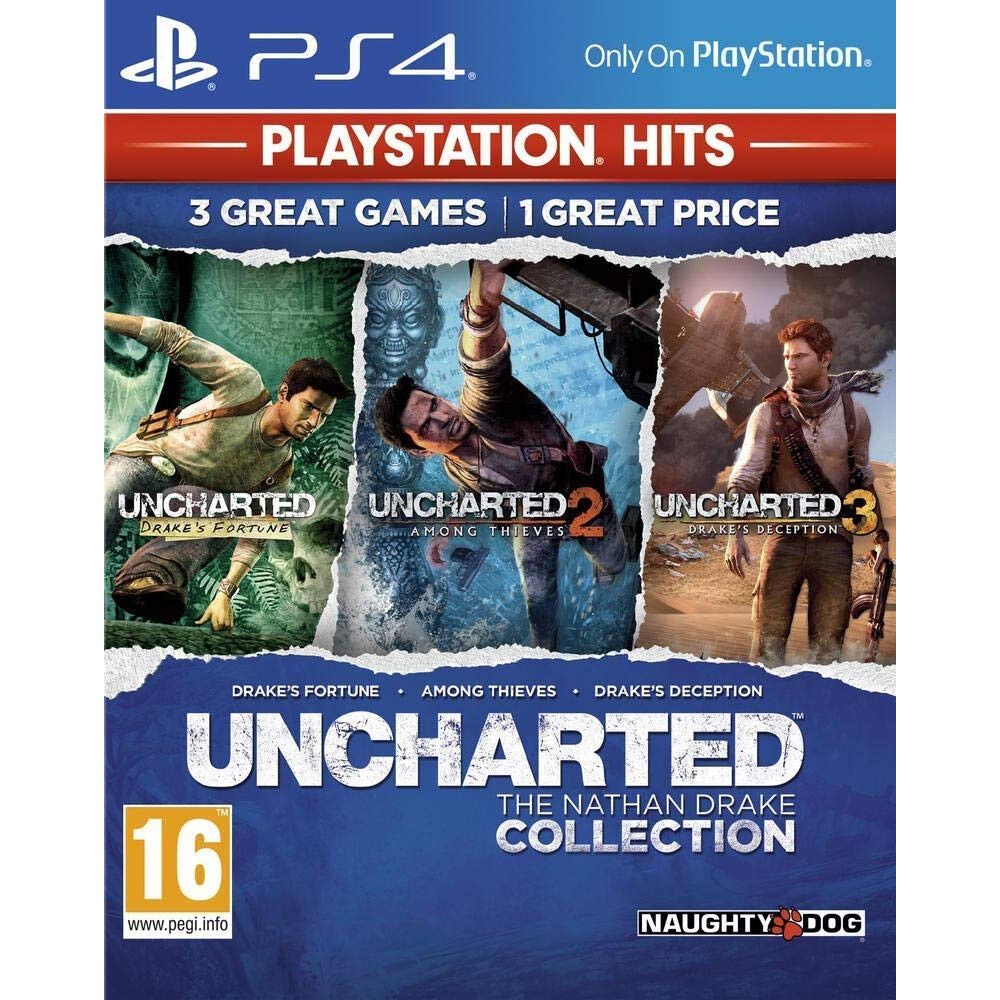 Игра Uncharted: The Nathan Drake Collection для Sony PS4 (русские субтитры)