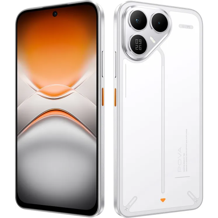 Смартфон TECNO Pova 8 5G 8/256GB Arc White - LK6 256+8 ARC WHITE - фото 2