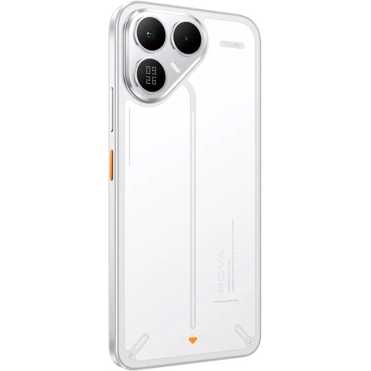 Смартфон TECNO Pova 8 5G 8/256GB Arc White - LK6 256+8 ARC WHITE - фото 7