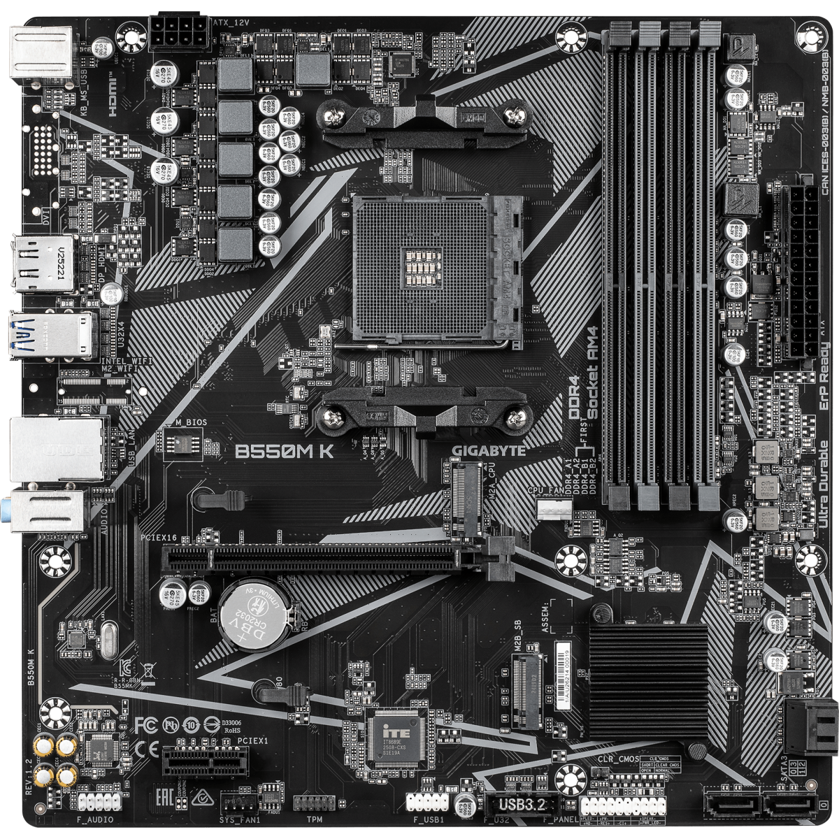 ПК AMD Ryzen 5 5600XT / AMD RX 9060 XT / 16 ГБ / SSD 512 ГБ