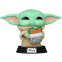 Фигурка Funko POP! Bobble Star Wars M & G Grogu with Food - 90821