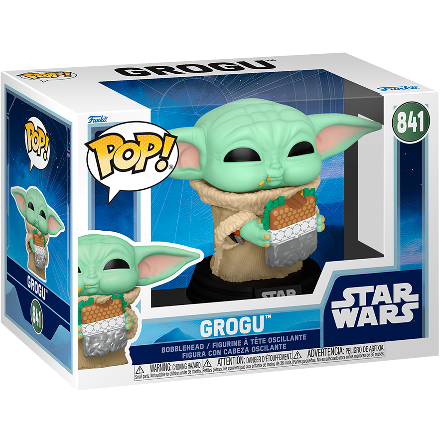 Фигурка Funko POP! Bobble Star Wars M & G Grogu with Food - 90821 - фото 2